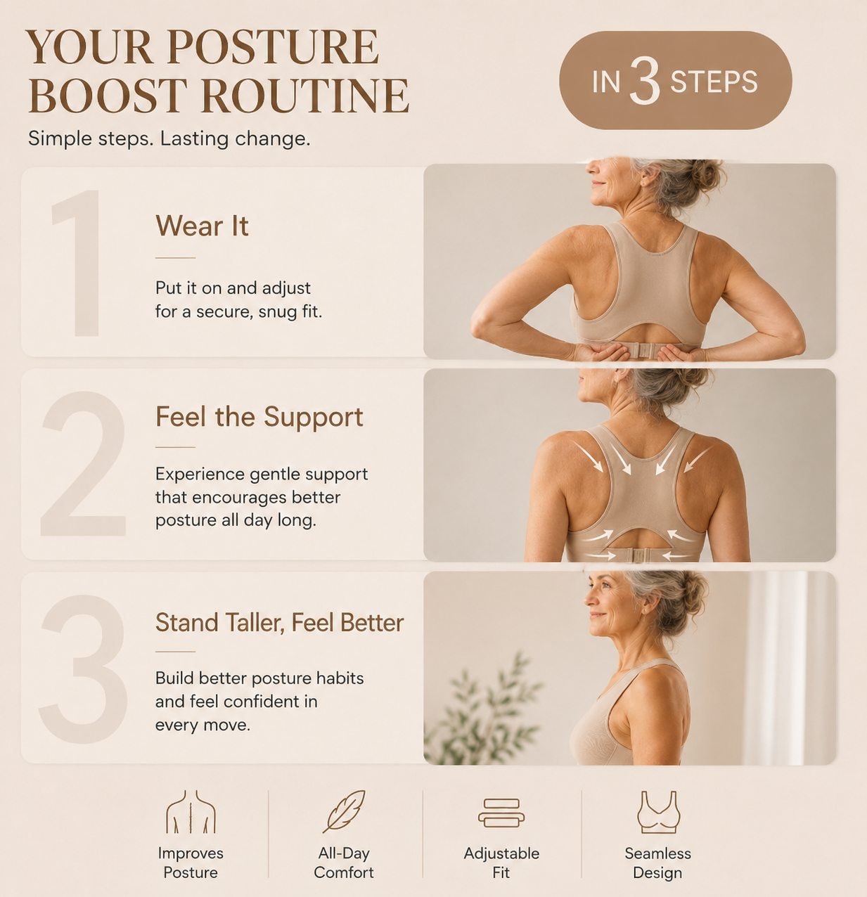 Goatix posture correcting bra