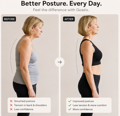 Goatix posture correcting bra